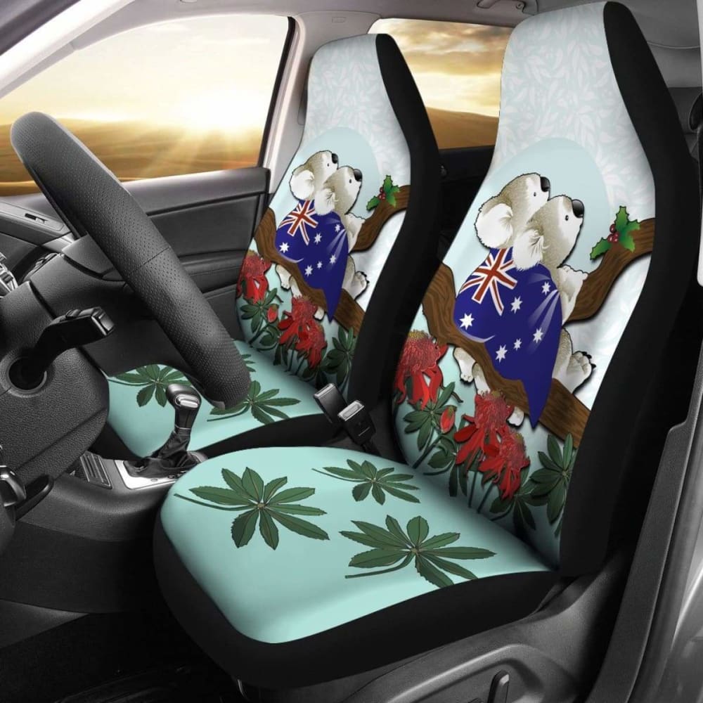 Australia Car Seat Covers Koala And Warat2 174914 - YourCarButBetter