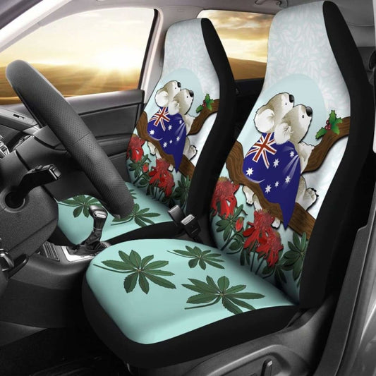 Australia Car Seat Covers Koala And Warat2 174914 - YourCarButBetter