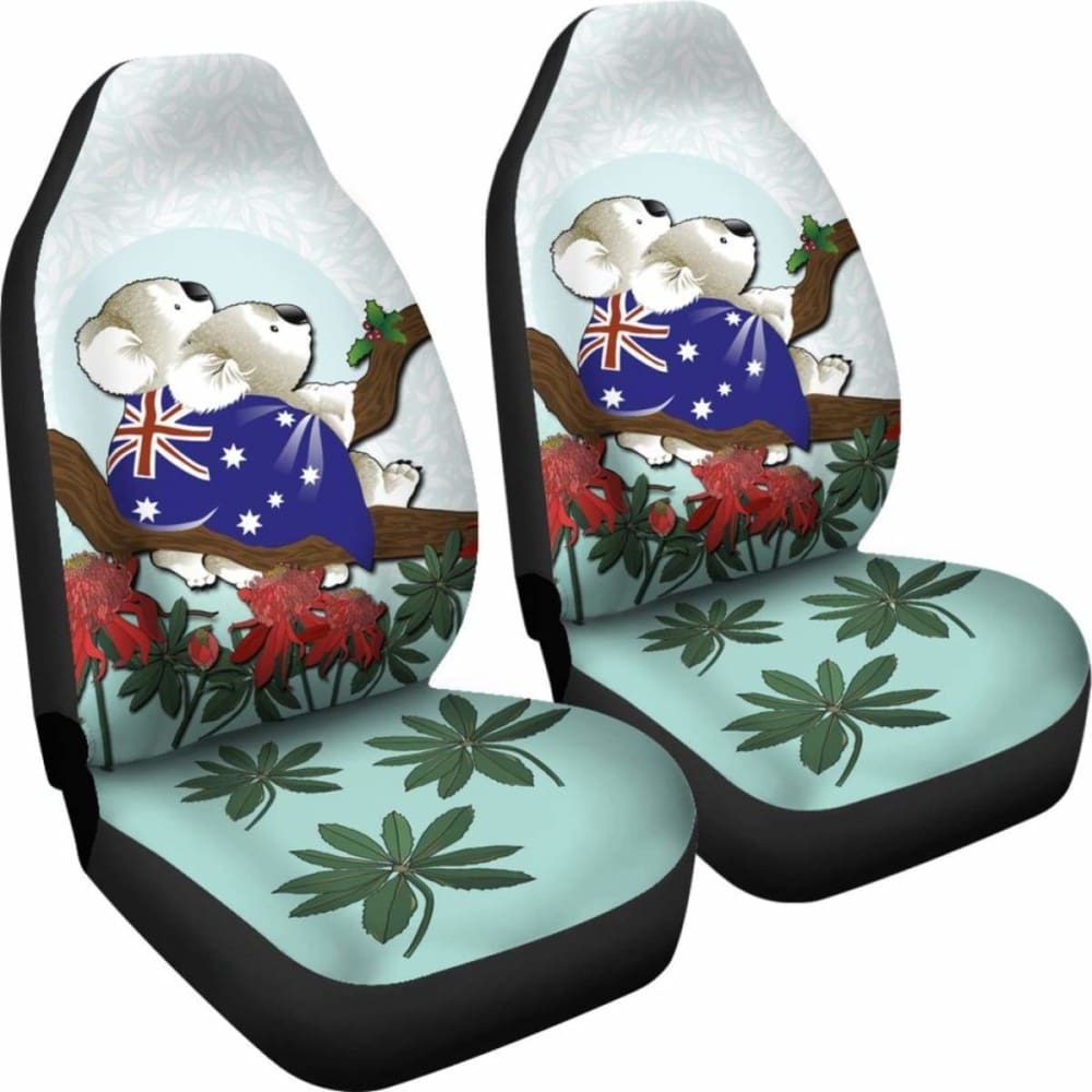 Australia Car Seat Covers Koala And Warat2 174914 - YourCarButBetter