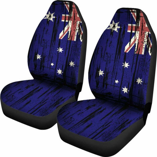 Australia Grunge Flag Car Seat Cover 1 232125 - YourCarButBetter