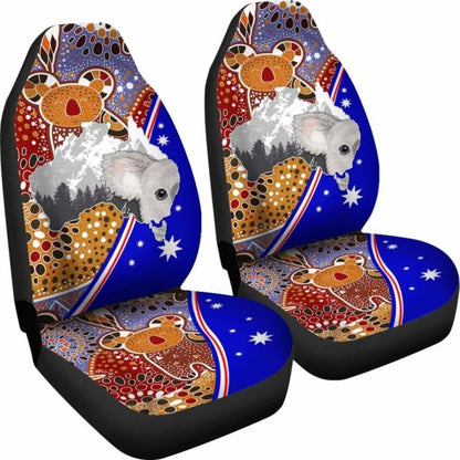 Australian Car Seat Covers - Australia Koala - 19 174914 - YourCarButBetter