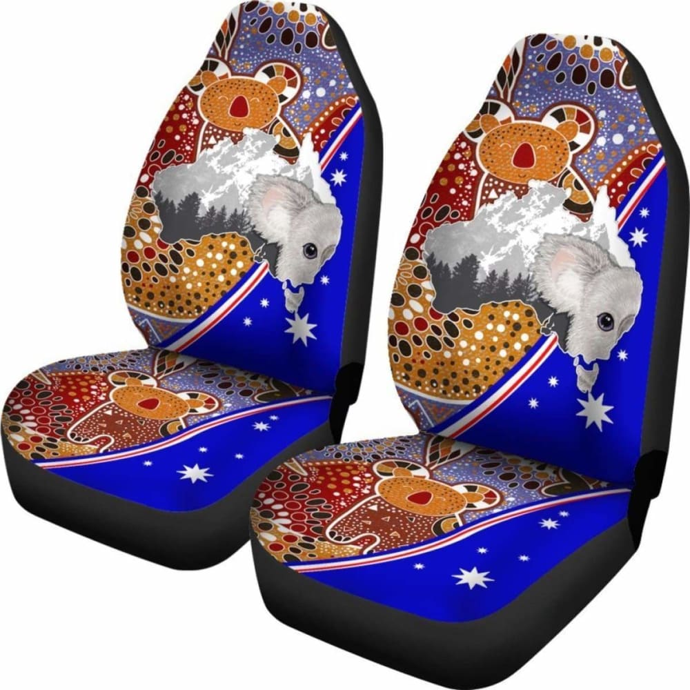 Australian Car Seat Covers - Australia Koala - 19 174914 - YourCarButBetter