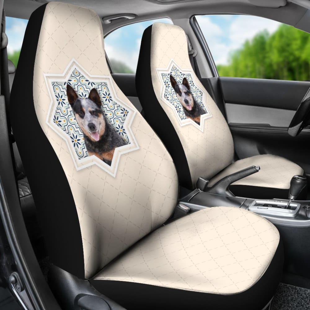 Australian Cattle Dog Car Seat Covers Custom Dog Car Accessories 211008 - YourCarButBetter