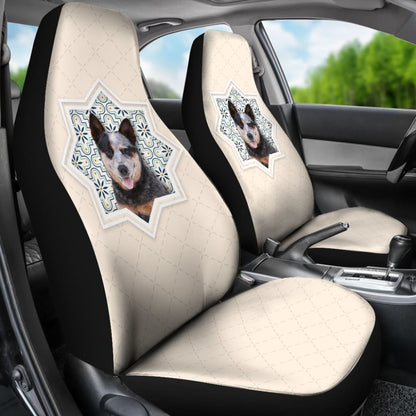 Australian Cattle Dog Car Seat Covers Custom Dog Car Accessories 211008 - YourCarButBetter