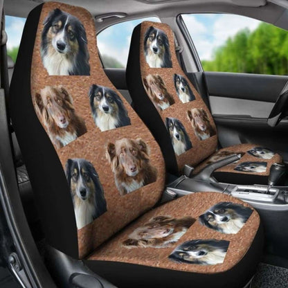 Australian Shepherd Car Seat Covers 091706