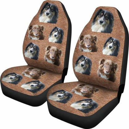 Australian Shepherd Car Seat Covers 091706