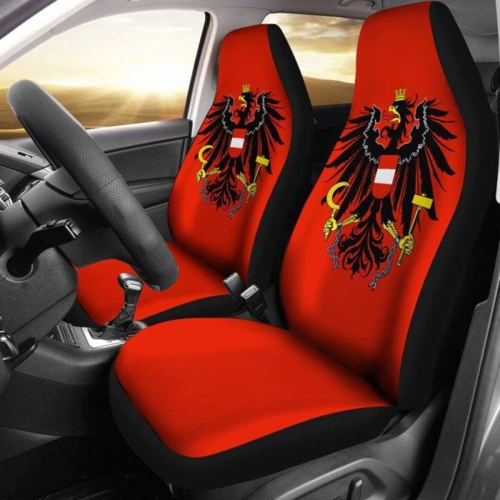 Austria Coat Of Arms Car Seat Covers 105905 - YourCarButBetter