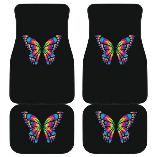 Autism Awareness Butterfly Front And Back Car Mats Set Of 4 202905