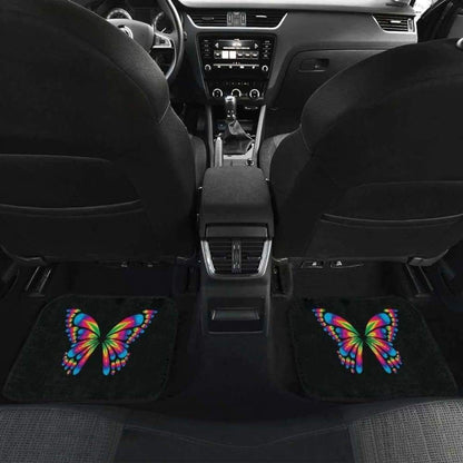 Autism Awareness Butterfly Front And Back Car Mats Set Of 4 202905