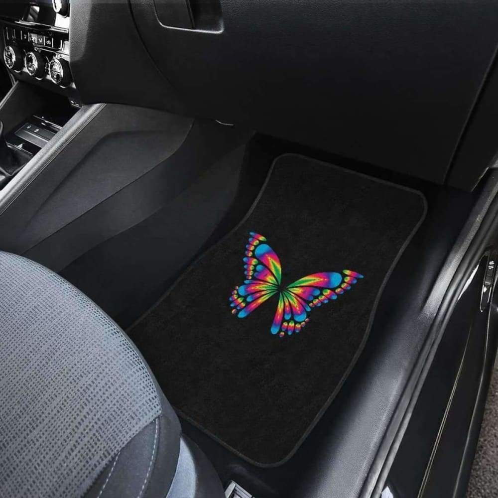 Autism Awareness Butterfly Front And Back Car Mats Set Of 4 202905