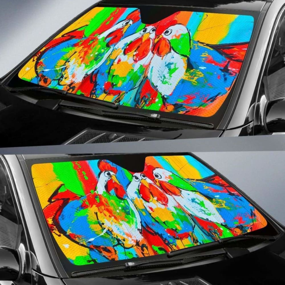 Auto Sun Shades - Chicken 08 085424 - YourCarButBetter