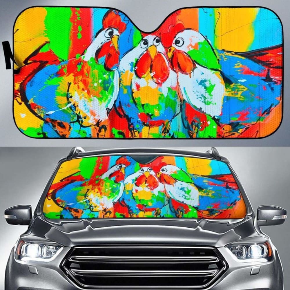 Auto Sun Shades - Chicken 08 085424 - YourCarButBetter