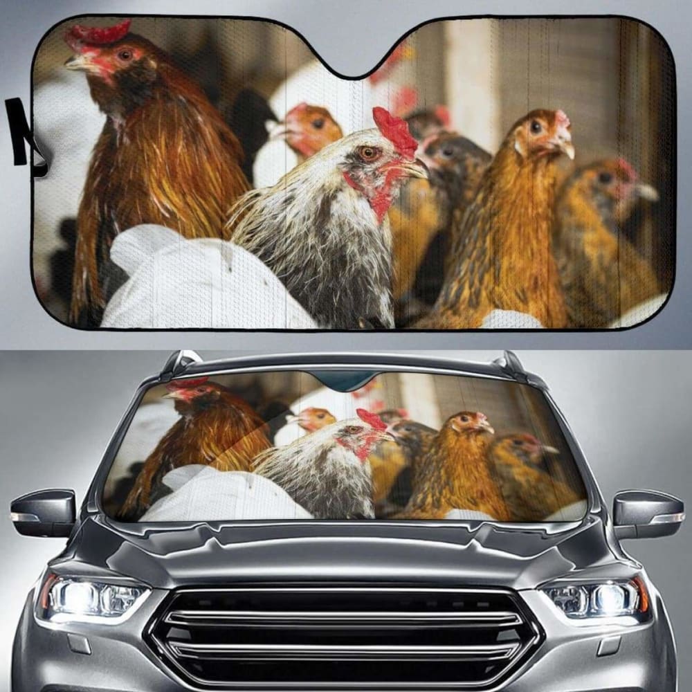 Auto Sun Shades - Chicken 09 085424 - YourCarButBetter