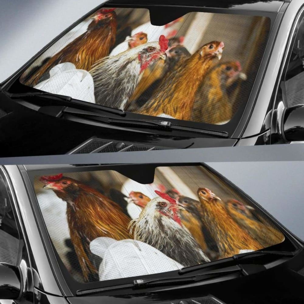 Auto Sun Shades - Chicken 09 085424 - YourCarButBetter
