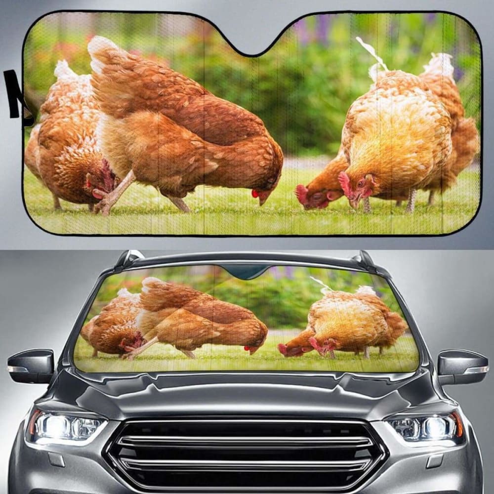 Auto Sun Shades - Chicken 10 085424 - YourCarButBetter