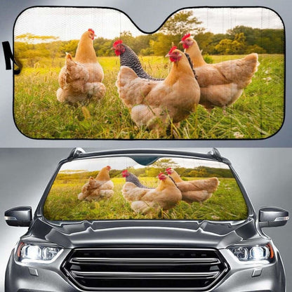 Auto Sun Shades - Chicken 12 085424 - YourCarButBetter