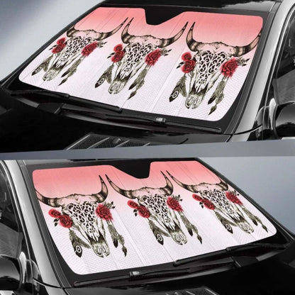 Auto Sun Shades - Cow 04 172609 - YourCarButBetter
