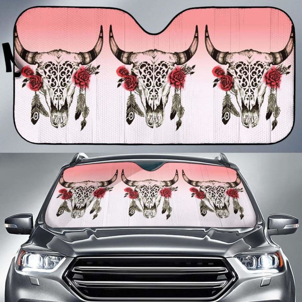 Auto Sun Shades - Cow 04 172609 - YourCarButBetter