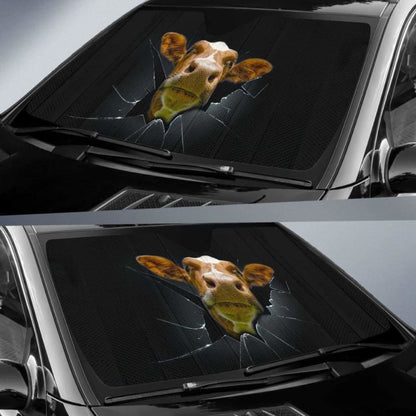 Auto Sun Shades - Cow 07 172609 - YourCarButBetter