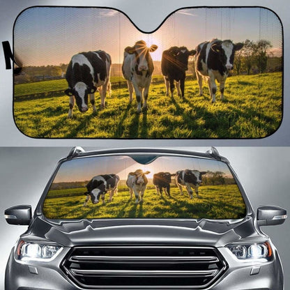 Auto Sun Shades - Cow 32 172609 - YourCarButBetter