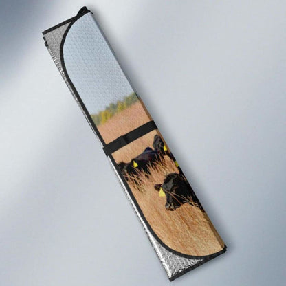 Auto Sun Shades - Cow 37 172609 - YourCarButBetter