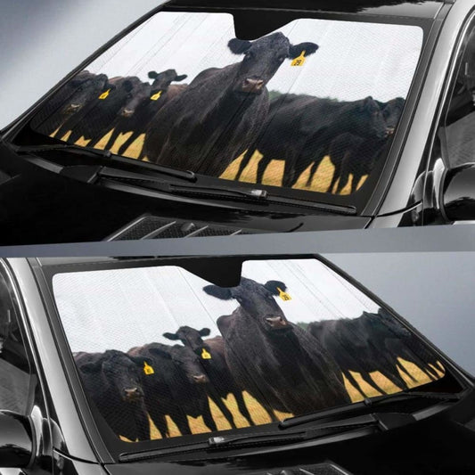 Auto Sun Shades - Cow 39 172609 - YourCarButBetter