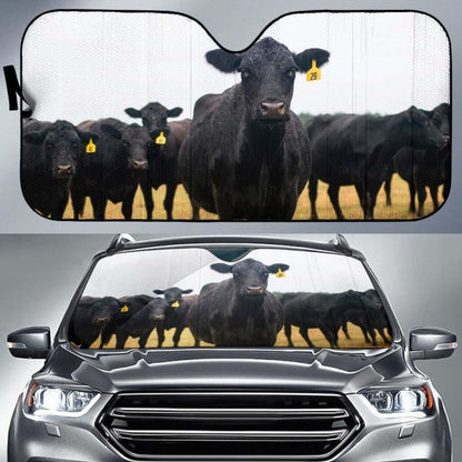 Auto Sun Shades - Cow 39 172609 - YourCarButBetter