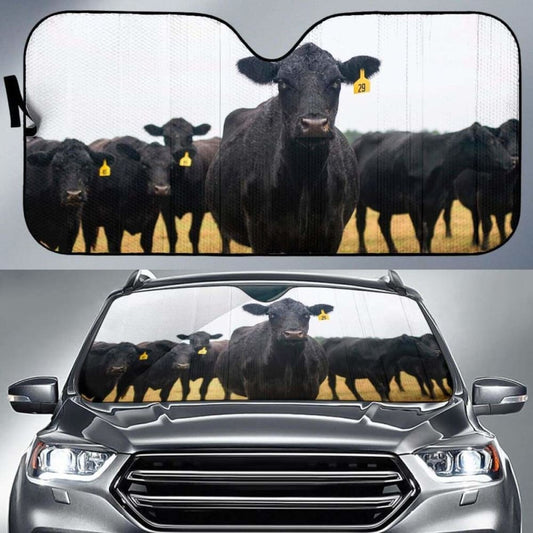 Auto Sun Shades - Cow 39 172609 - YourCarButBetter