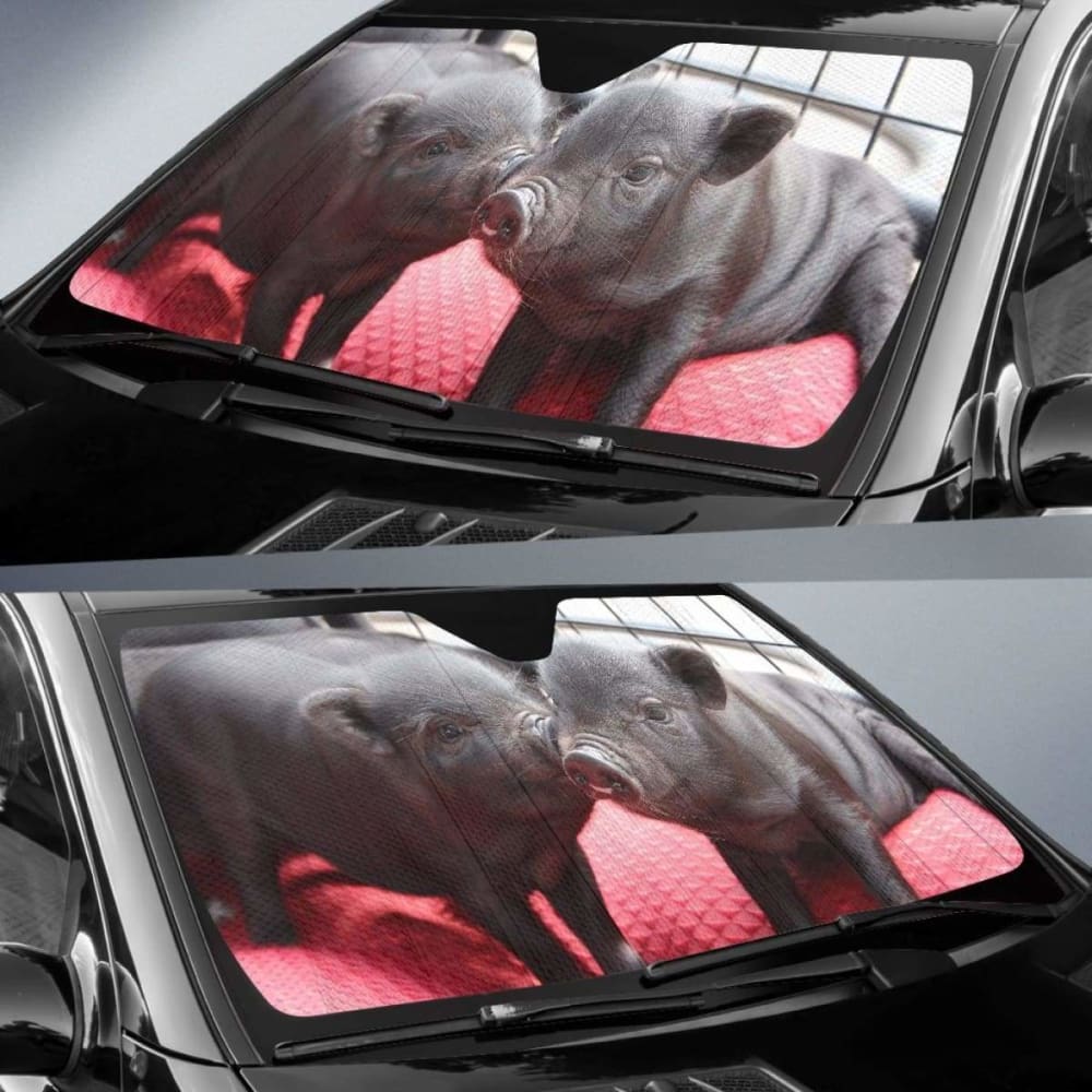 Auto Sun Shades - Pig 01 102507 - YourCarButBetter