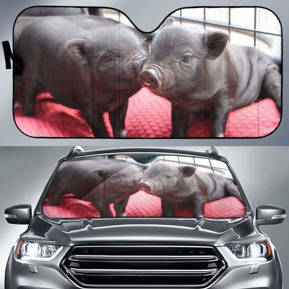 Auto Sun Shades - Pig 01 102507 - YourCarButBetter