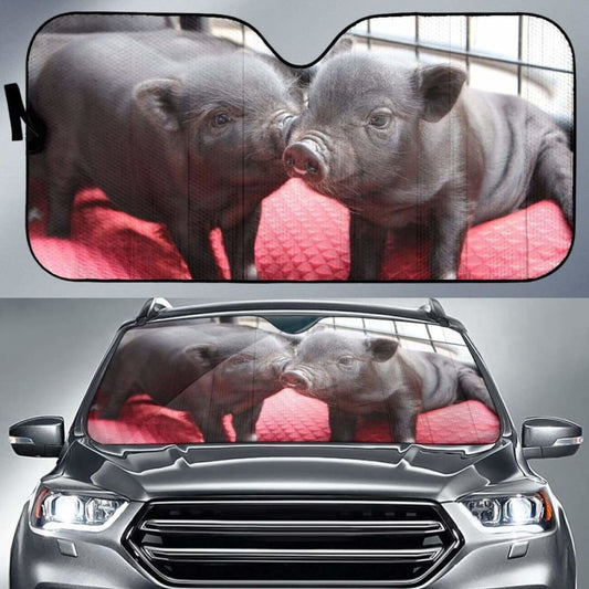Auto Sun Shades - Pig 01 102507 - YourCarButBetter