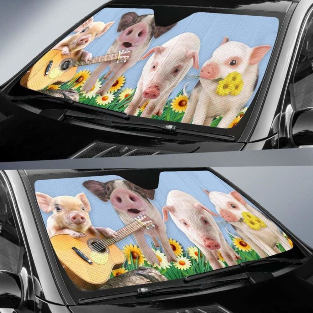 Auto Sun Shades - Pig 06 102507 - YourCarButBetter