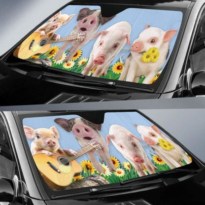 Auto Sun Shades - Pig 06 102507 - YourCarButBetter