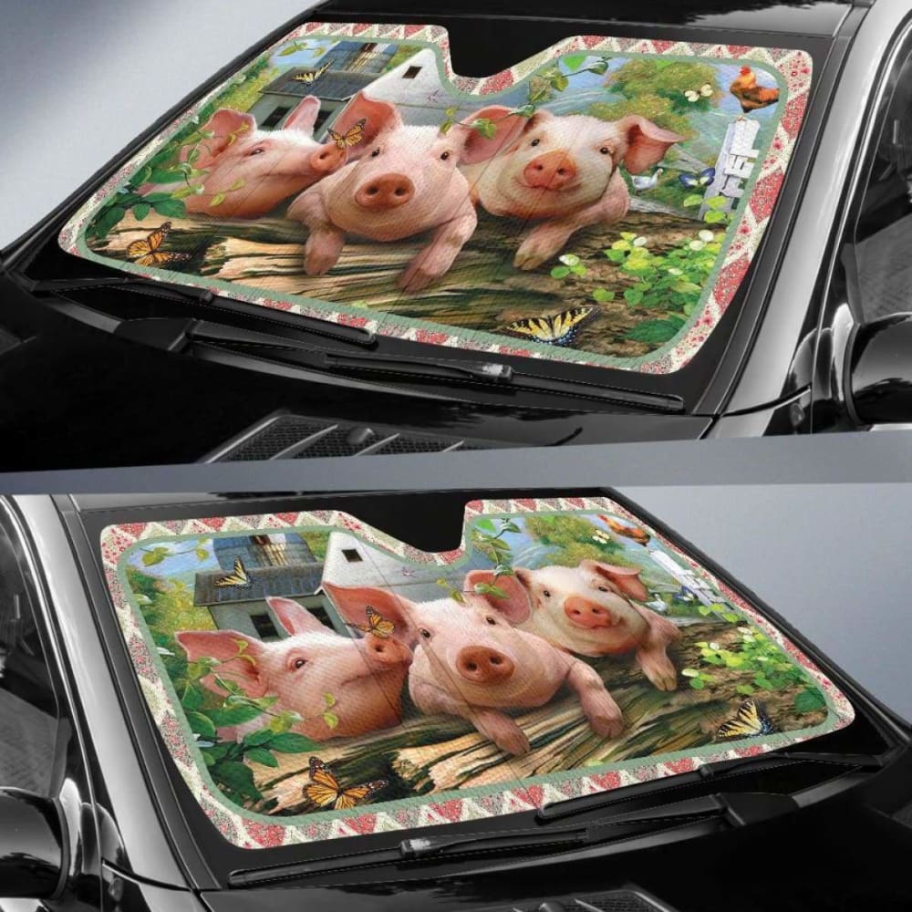 Auto Sun Shades - Pig 09 102507 - YourCarButBetter