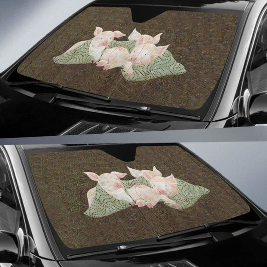 Auto Sun Shades - Pig 13 102507 - YourCarButBetter