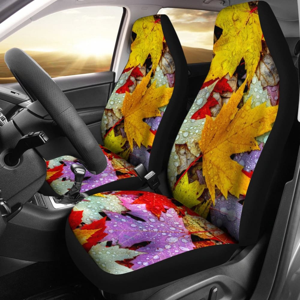 Autumn Leaves Car Seat Covers 211804 - YourCarButBetter