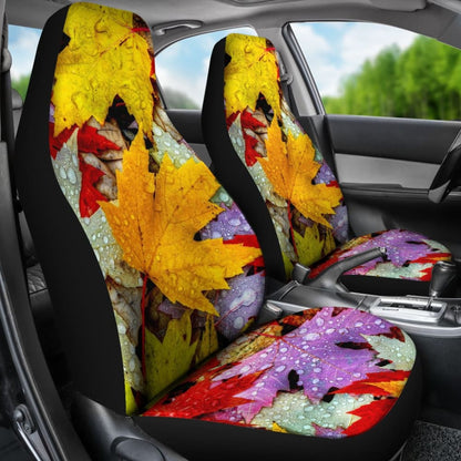 Autumn Leaves Car Seat Covers 211804 - YourCarButBetter