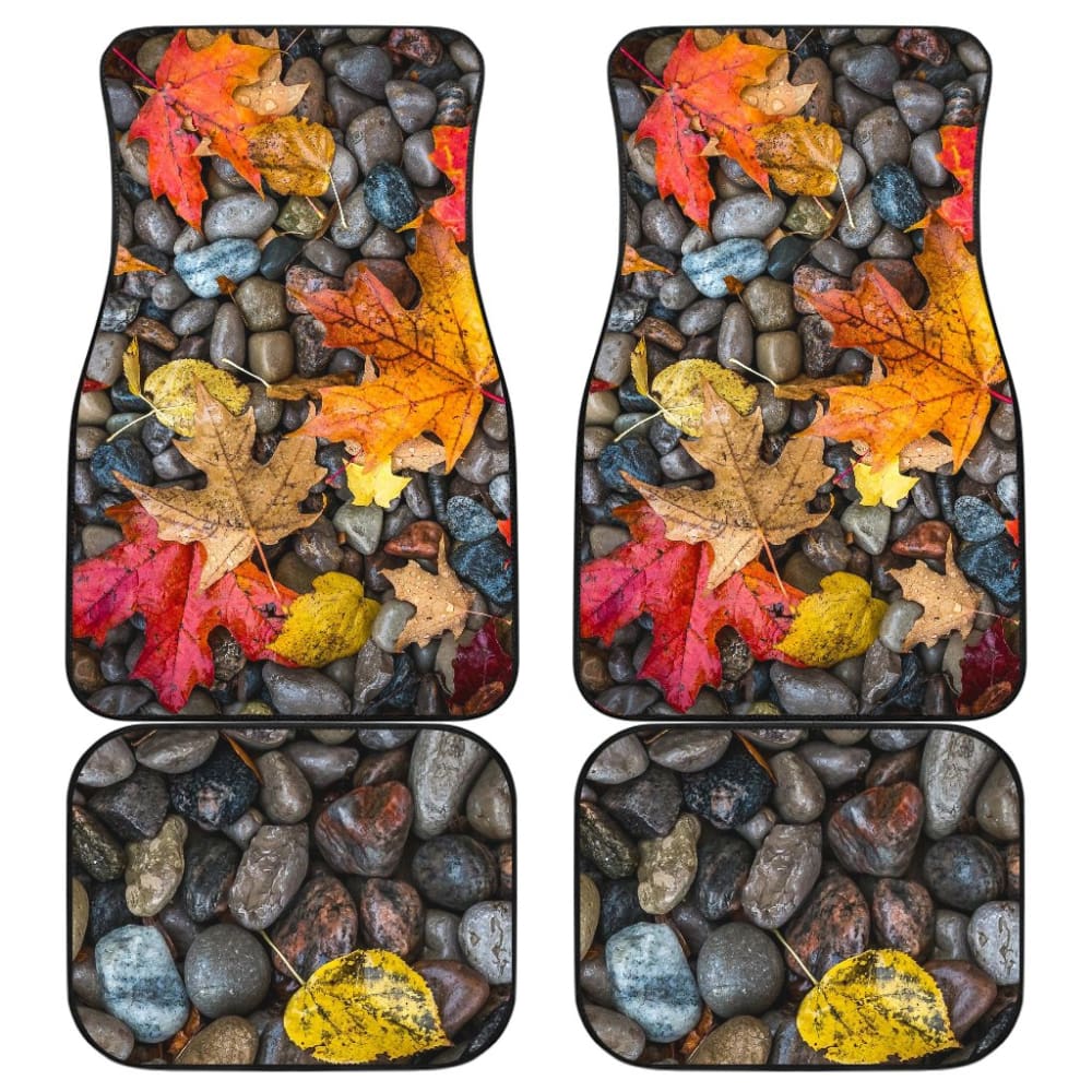 Autumn With Amazing Rocks Gift Set Car Floor Mats 211804 - YourCarButBetter