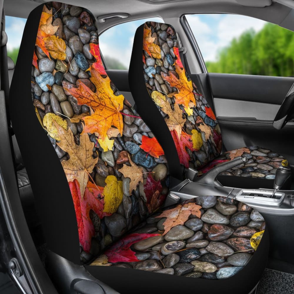 Autumn With Amazing Rocks Gift Set Car Seat Covers 211804 - YourCarButBetter
