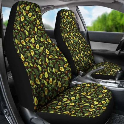 Avocado Pattern Car Seat Covers Seat Protectors 174914 - YourCarButBetter