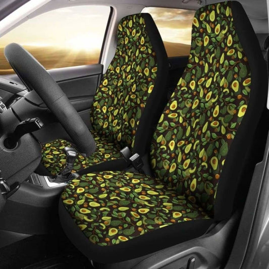 Avocado Pattern Car Seat Covers Seat Protectors 174914 - YourCarButBetter