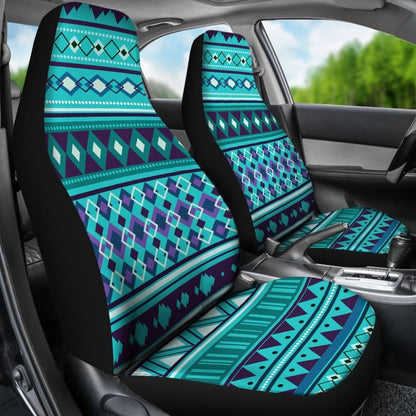 Aztec Blue Teal Car Seat Covers 174510 - YourCarButBetter