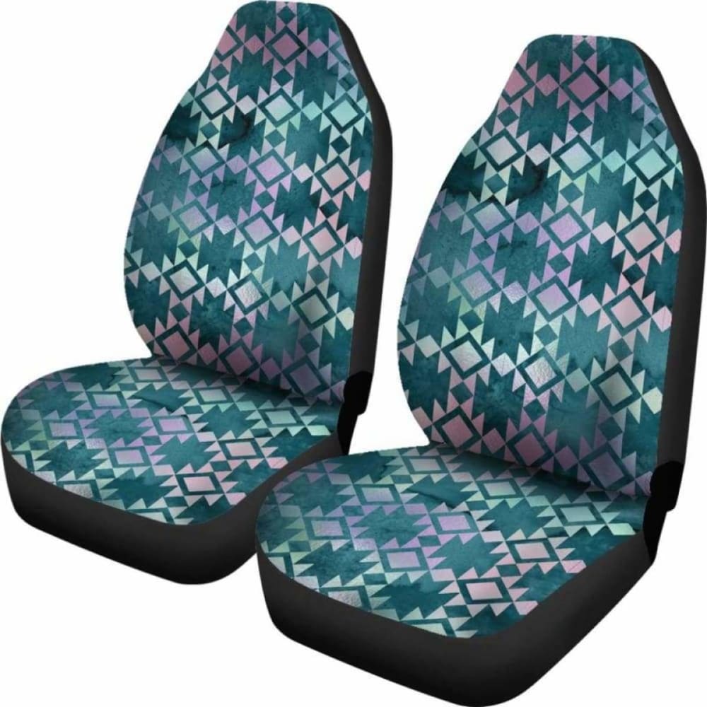 Aztec Ethnic Iridescent Car Seat Covers 110424 - YourCarButBetter