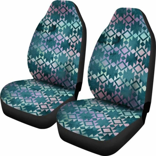 Aztec Ethnic Iridescent Car Seat Covers 110424 - YourCarButBetter