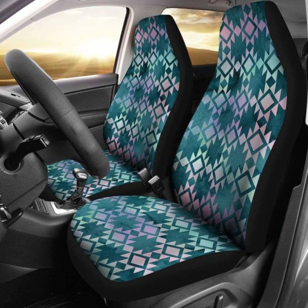 Aztec Ethnic Iridescent Car Seat Covers 110424 - YourCarButBetter