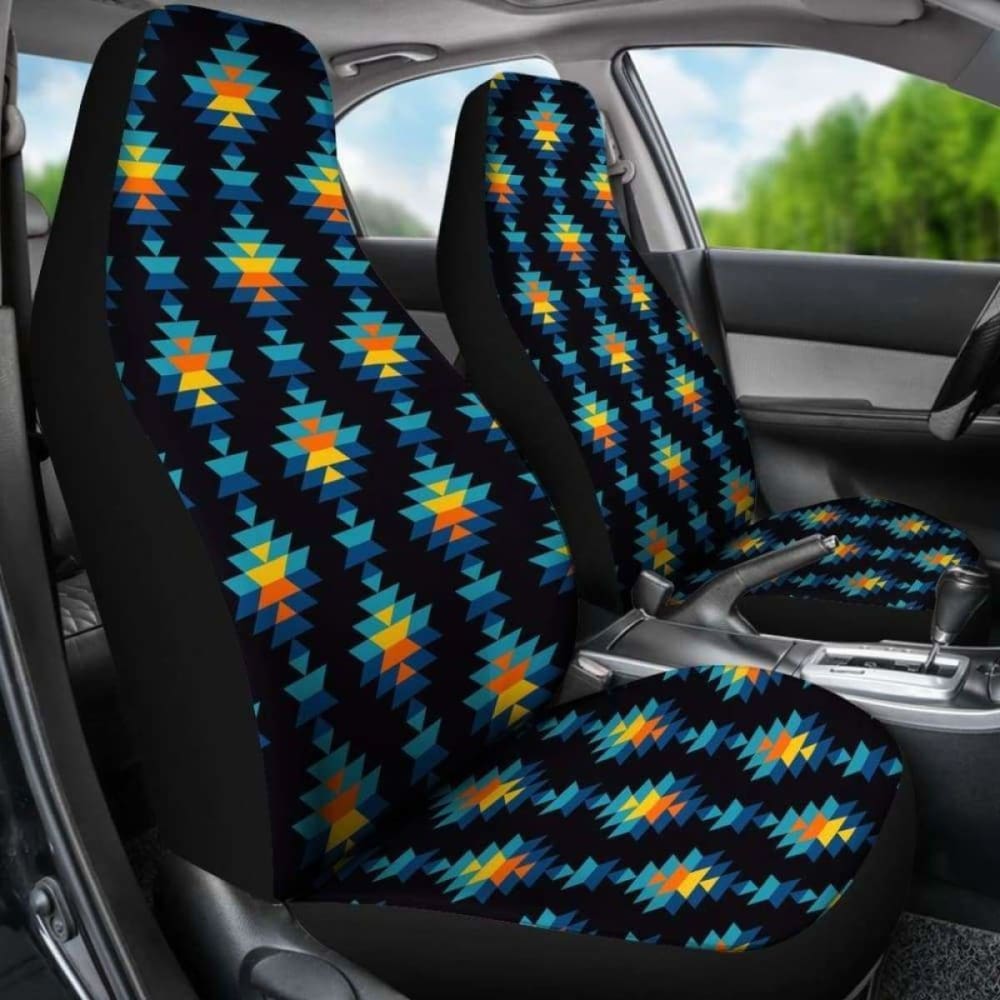 Aztec Style Ethnic Pattern Boho Car Seat Covers Seat Protectors 110424 - YourCarButBetter