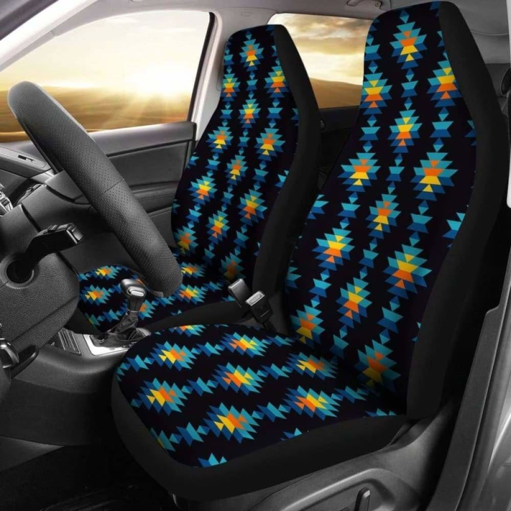Aztec Style Ethnic Pattern Boho Car Seat Covers Seat Protectors 110424 - YourCarButBetter