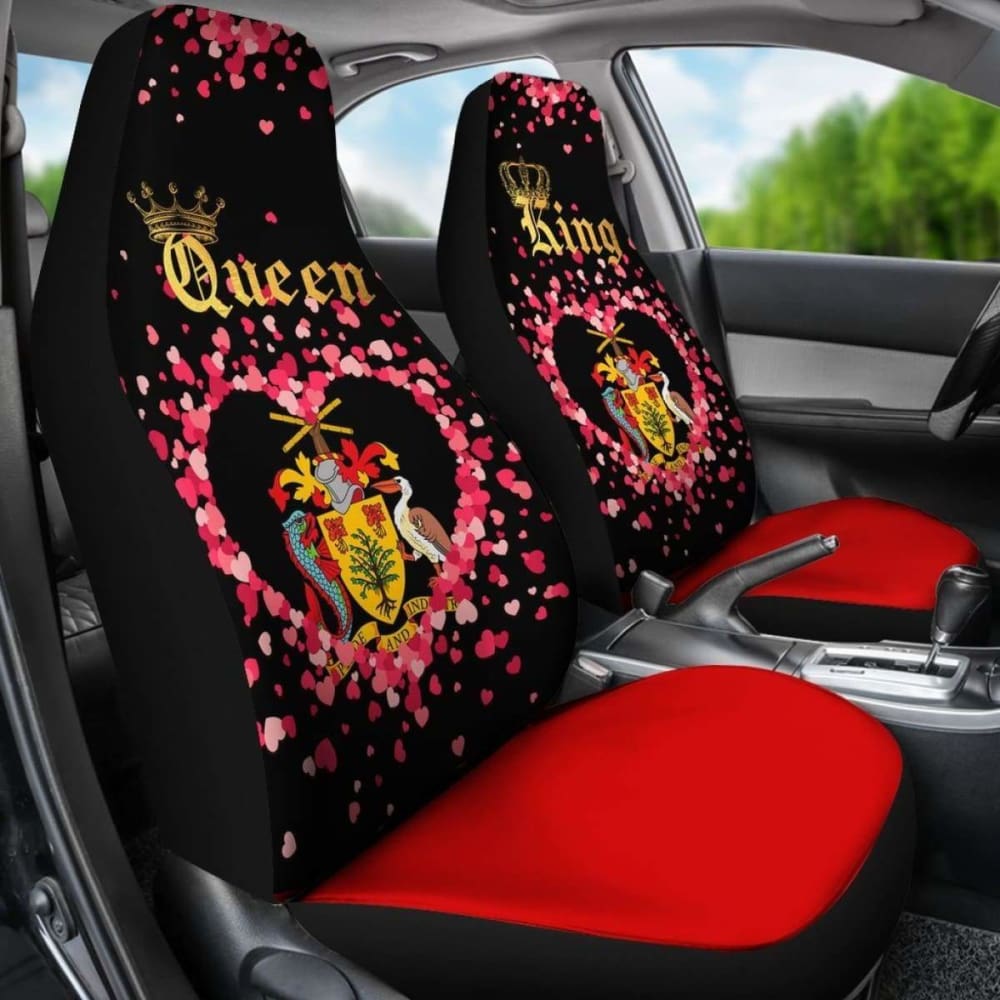 Barbados Car Seat Cover Couple King/Queen (Set Of Two) 221205 - YourCarButBetter