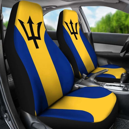 Barbados Car Seat Covers - Barbados Flag - 221205 - YourCarButBetter