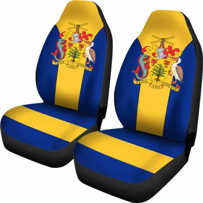 Barbados Coat Of Arms Car Seat Cover 2 221205 - YourCarButBetter